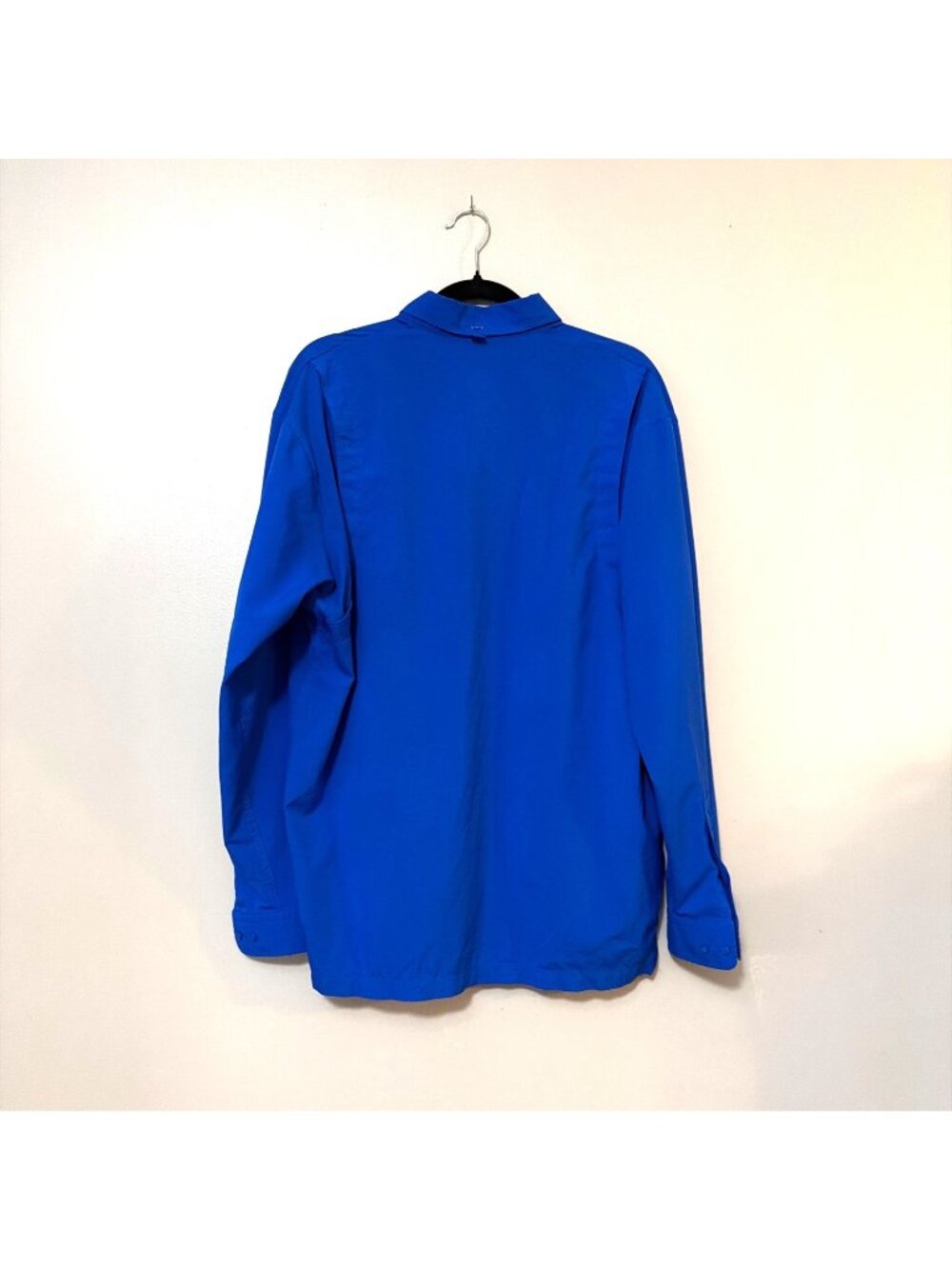 Under Armour Mens Long Sleeve Button-Up Shirt Royal Blue Size XL - Picture 4 of 7